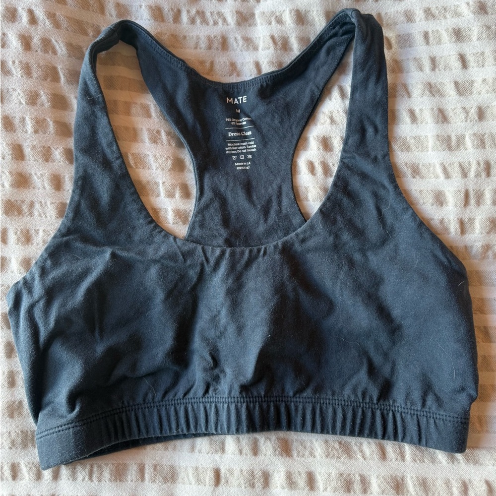 Mate the Label Organic Stretch Sports Bra